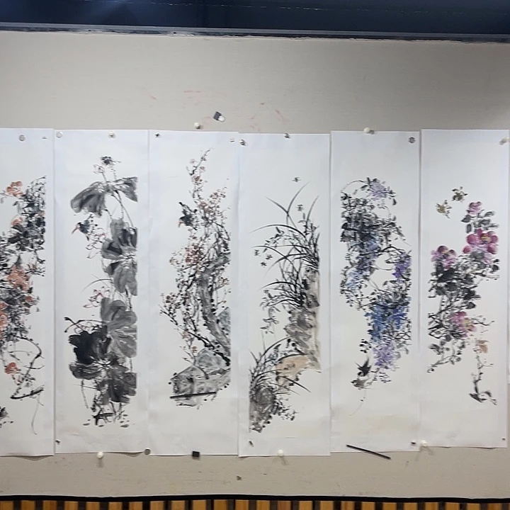 江***限姜奇老师花鸟作品