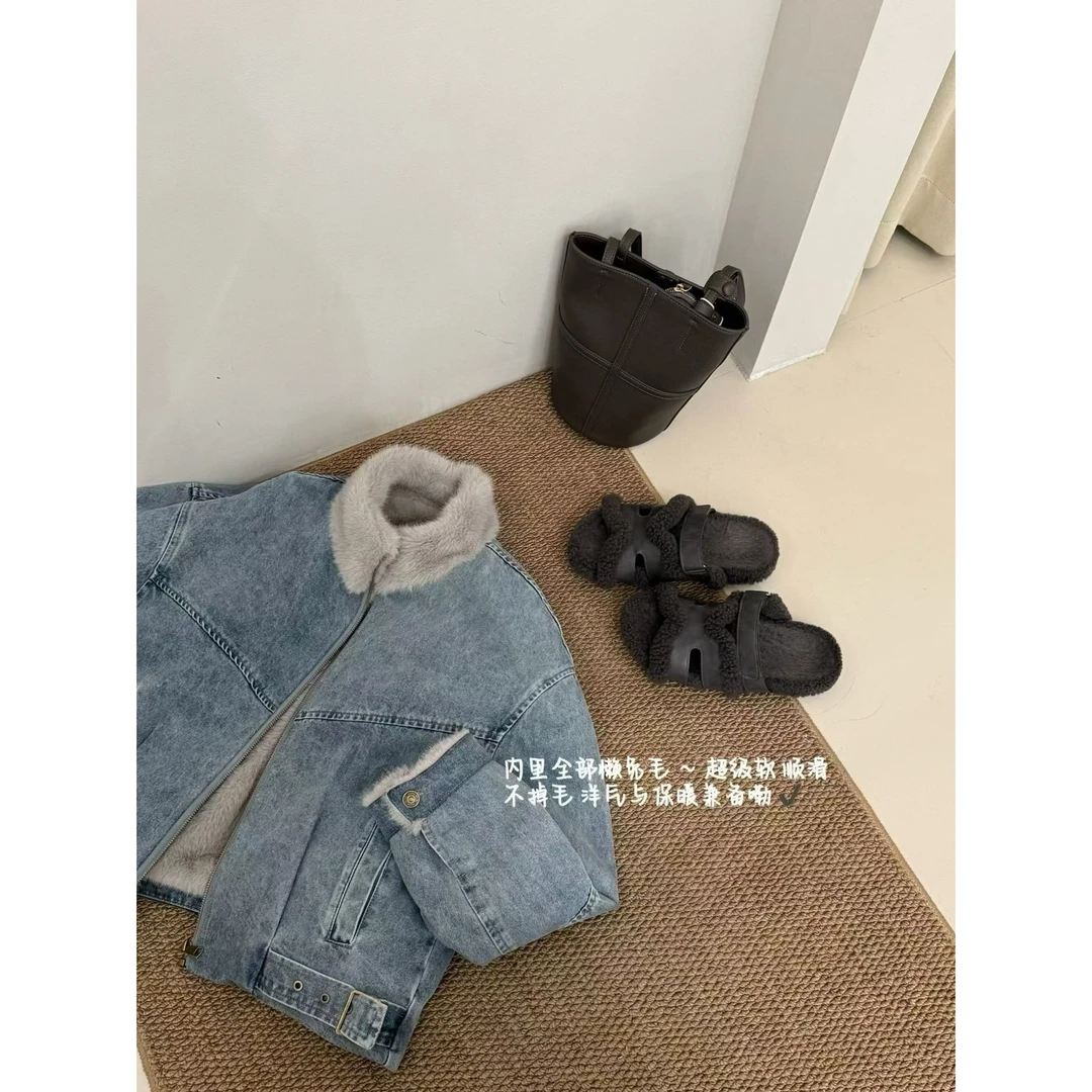 【Maomao】牛仔外套 内里加绒～