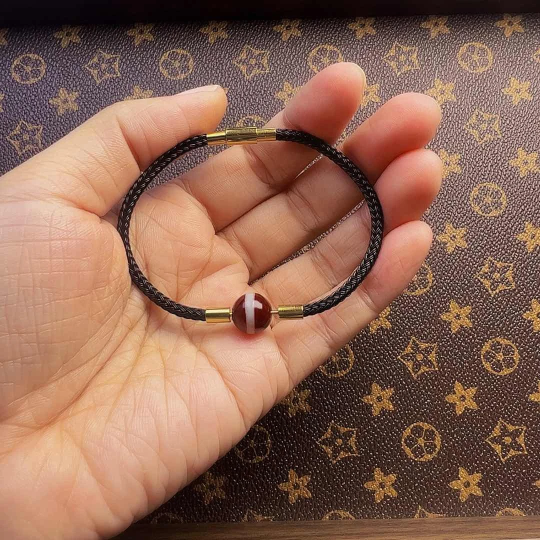 玛瑙/玉髓颈饰合金