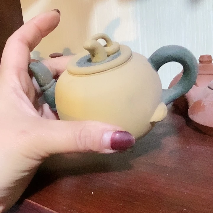手工制作宜兴紫砂茶壶