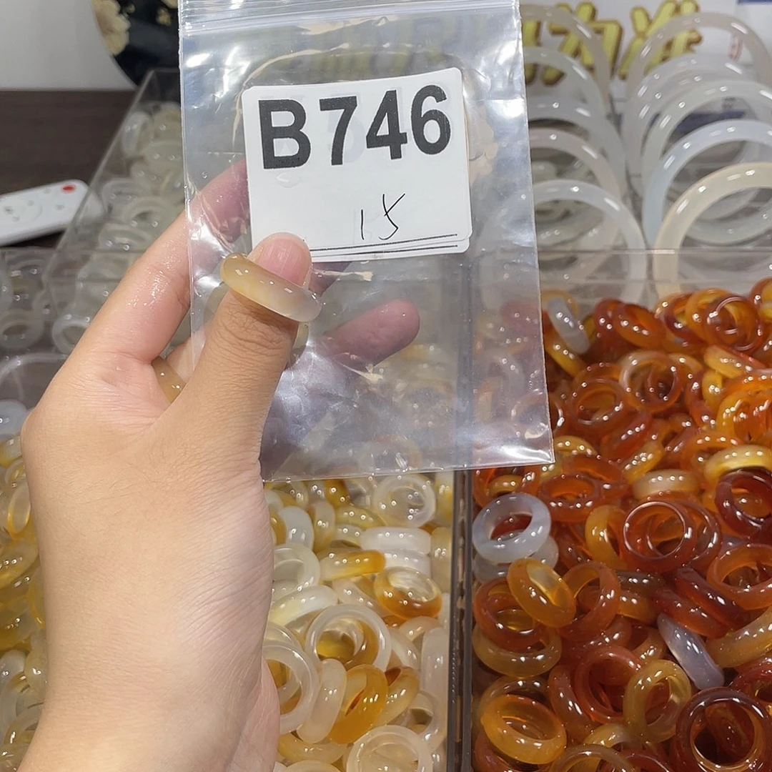 未镶嵌戒指玛瑙/玉髓746