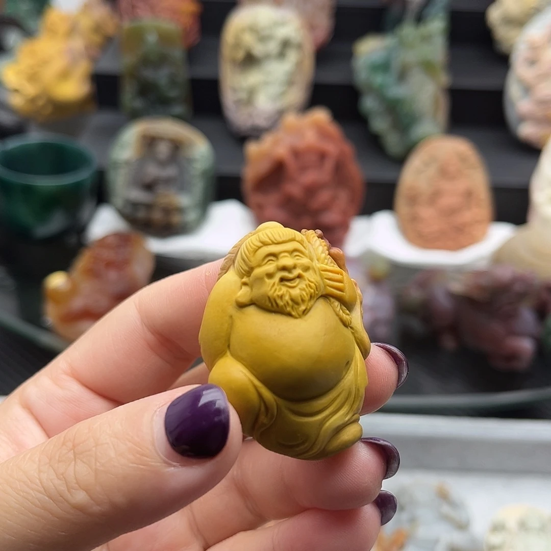 未镶嵌摆件石英质玉