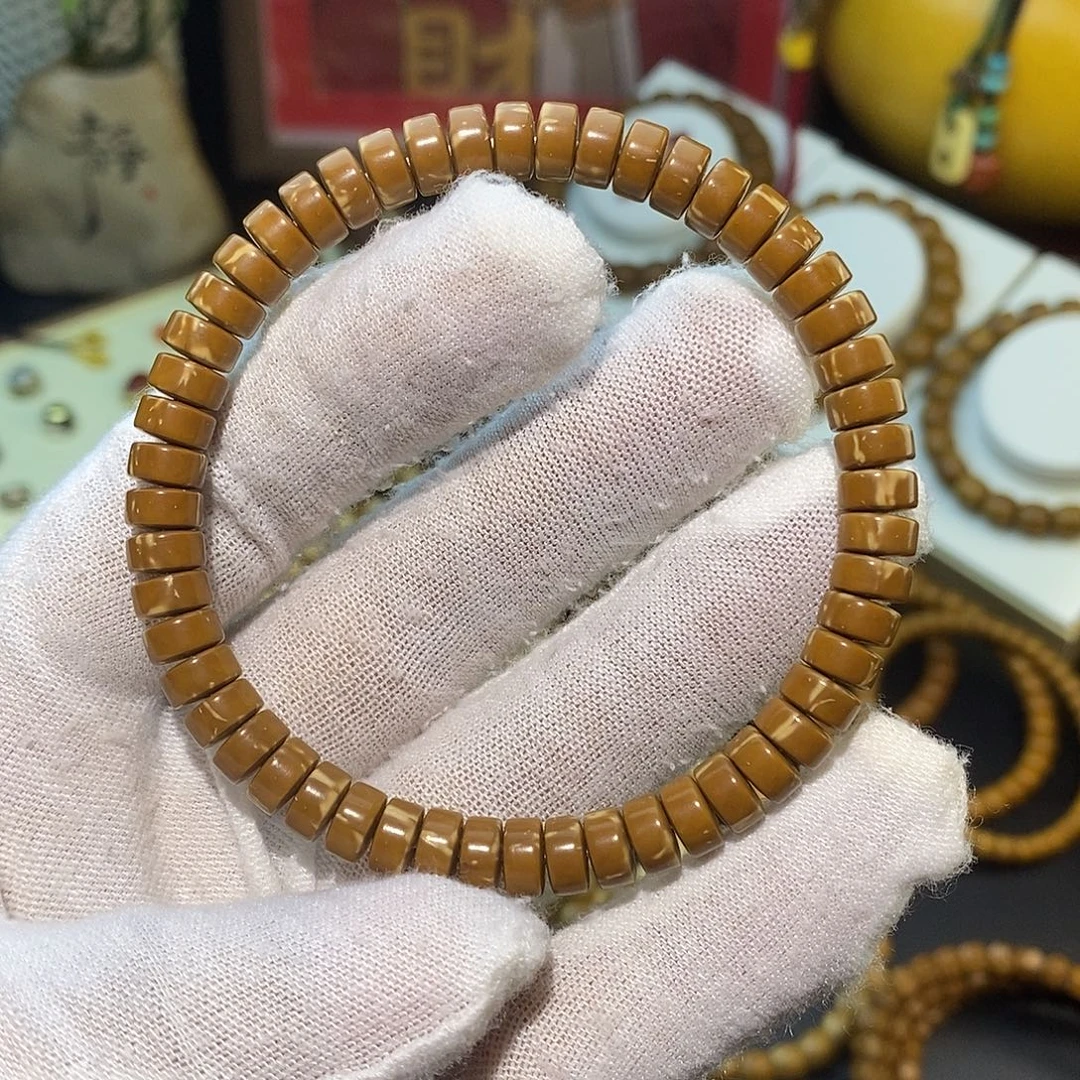 手串紫金鼠  74花皮闪电纹药片