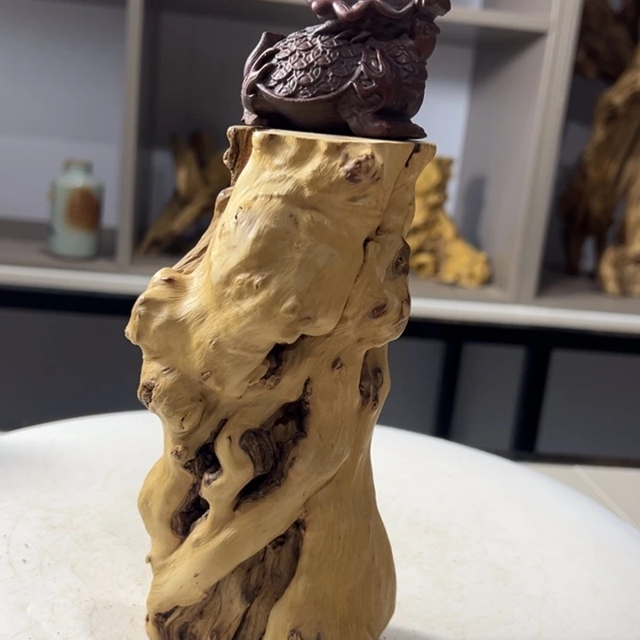 木石榴木榴疤底座