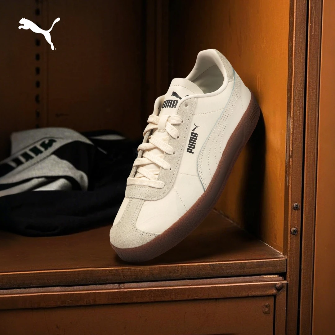 PUMA彪马经典男女同款复古百搭流光风休闲板鞋CLUBSLSUEDE 401515