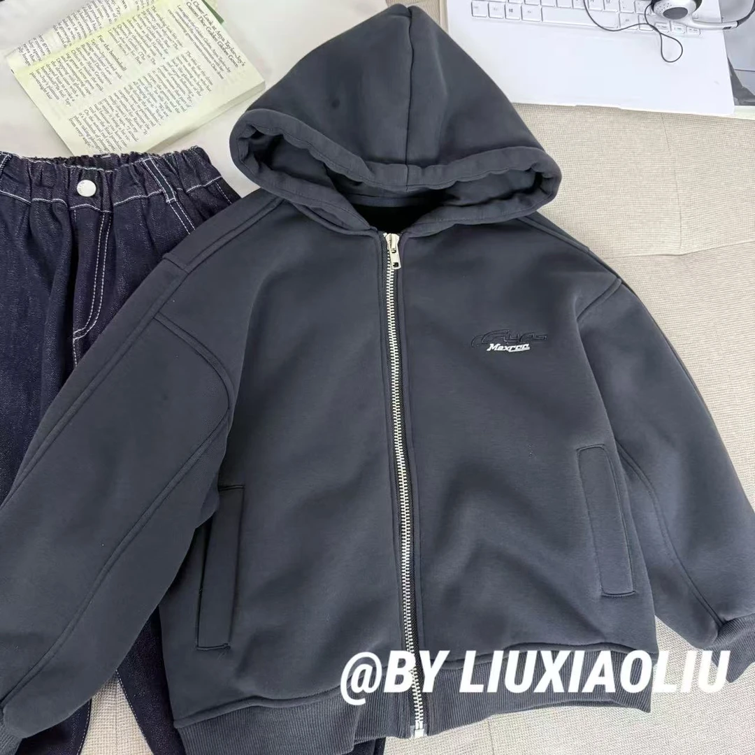 杭州六小六正版BY LIUXIAOLIU秋冬季儿童加绒外套17734