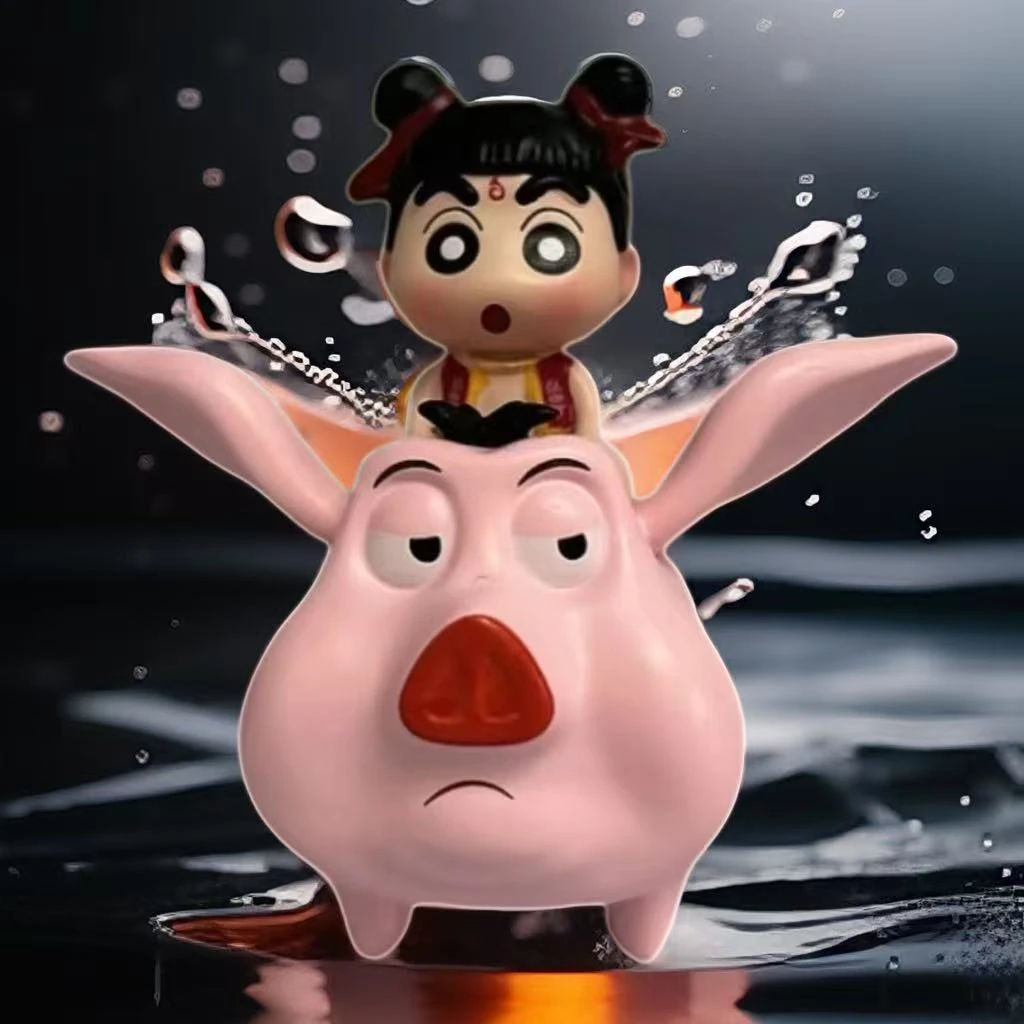 新品登场DIY迷你改娃手工网红可爱创意摆件手工哪吒车载