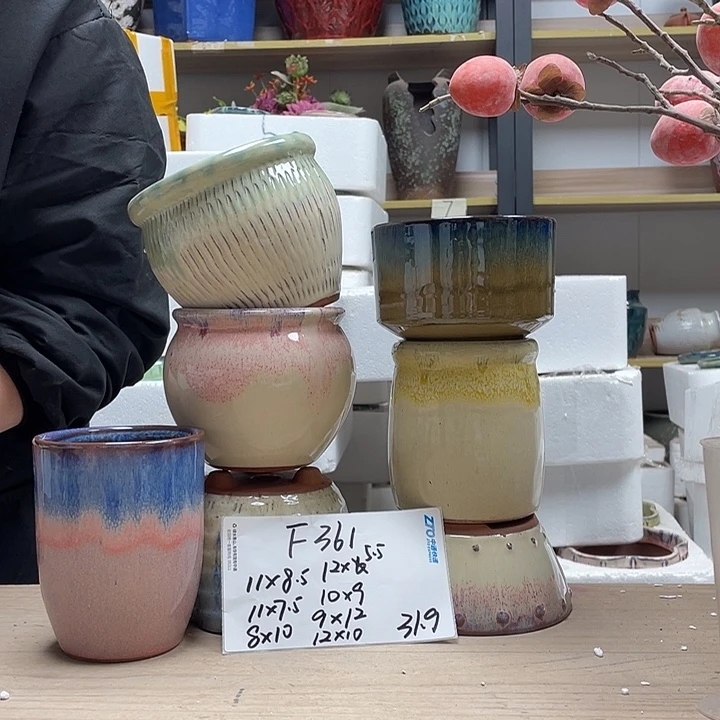 粗陶多肉花盆微瑕361