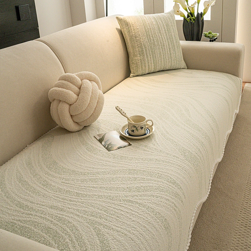 LANSWE/浪莎异形流年异形不规则沙发垫新款夏季凉感冰丝沙发盖布