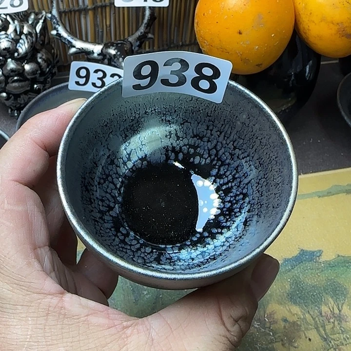 茶盏建盏杯主人杯龙窑柴烧