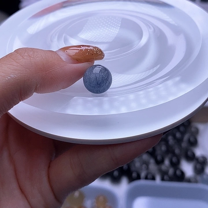 水晶天然水晶定制打孔不退不换未镶嵌