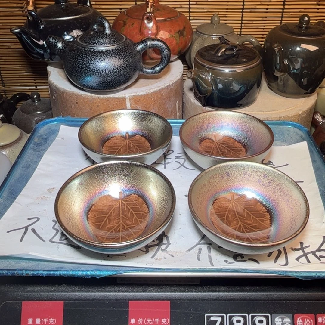 茶盏建盏 微瑕作品
