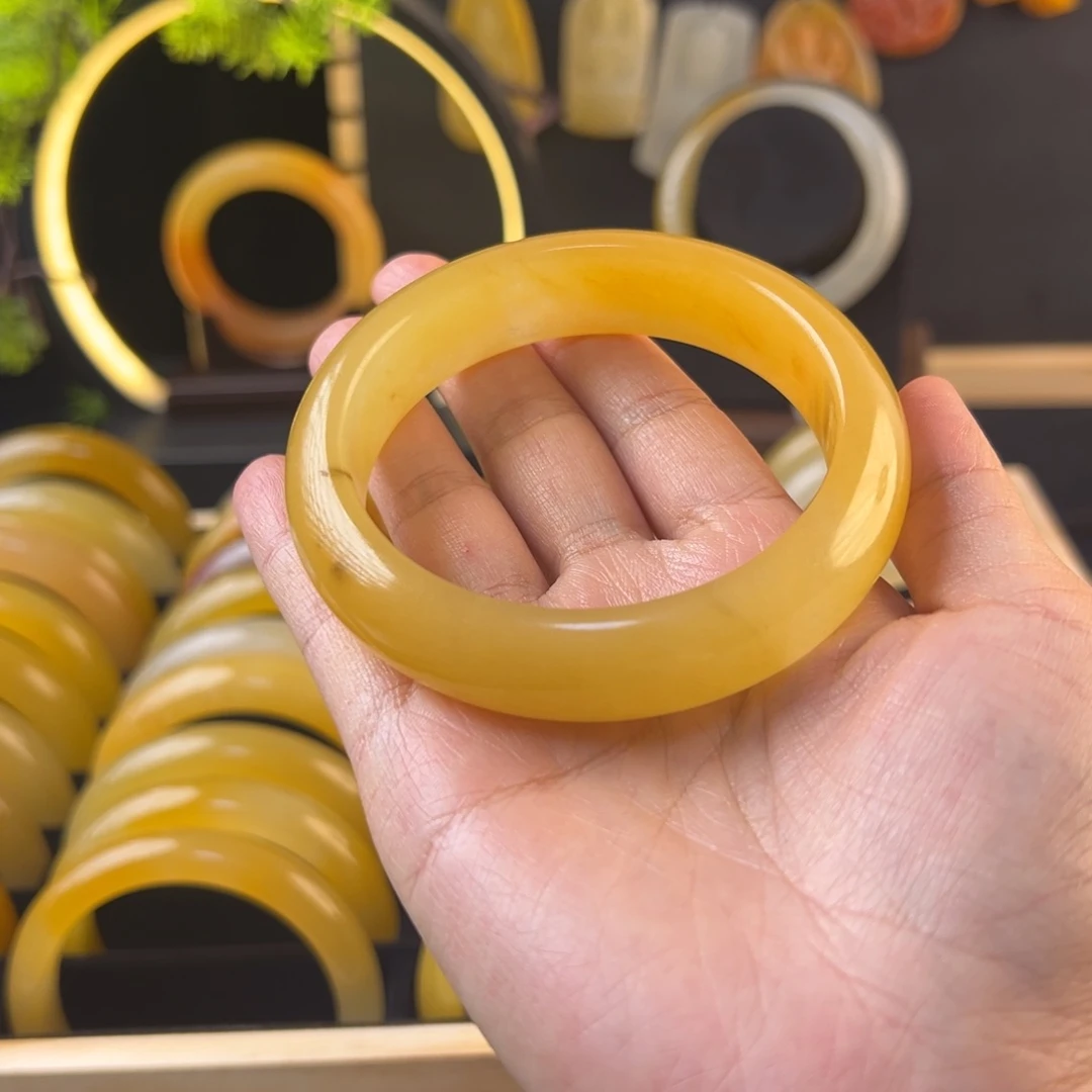 乌***杆硅胶纯铜鸡油黄 04