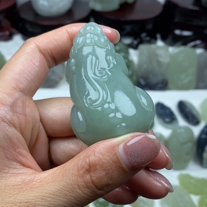 和田玉（糖玉）未镶嵌颈饰84