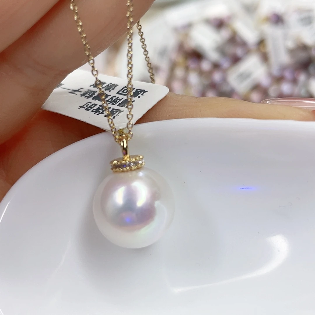 淡水珍珠未镶嵌吊坠(赠链)