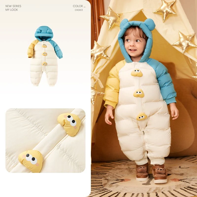 （顺丰包邮）羽绒服连体衣婴儿加厚婴幼儿