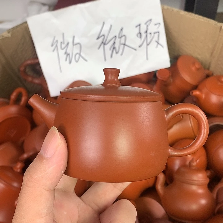 原矿朱泥茶具茶壶家用130