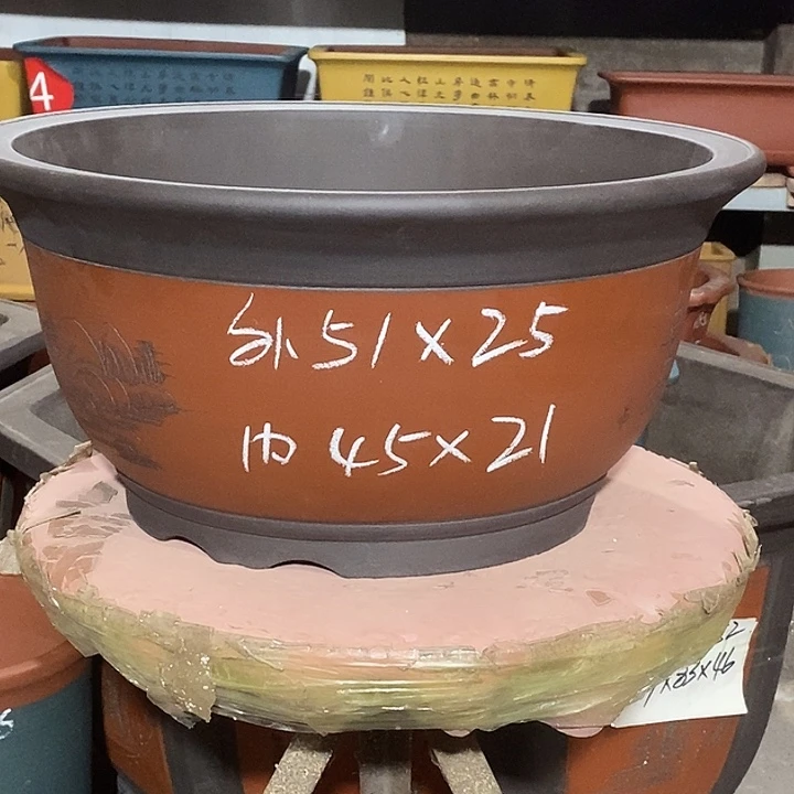 紫砂花盆花盆包邮