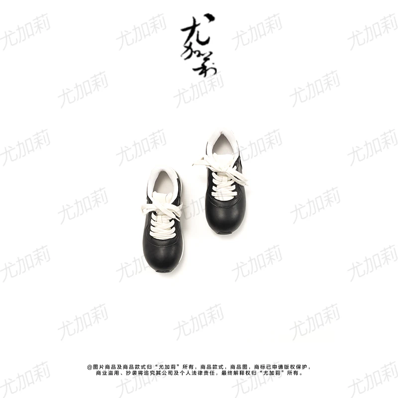 加莉精选【潮可爱】舒适大头牛皮运动鞋 分码