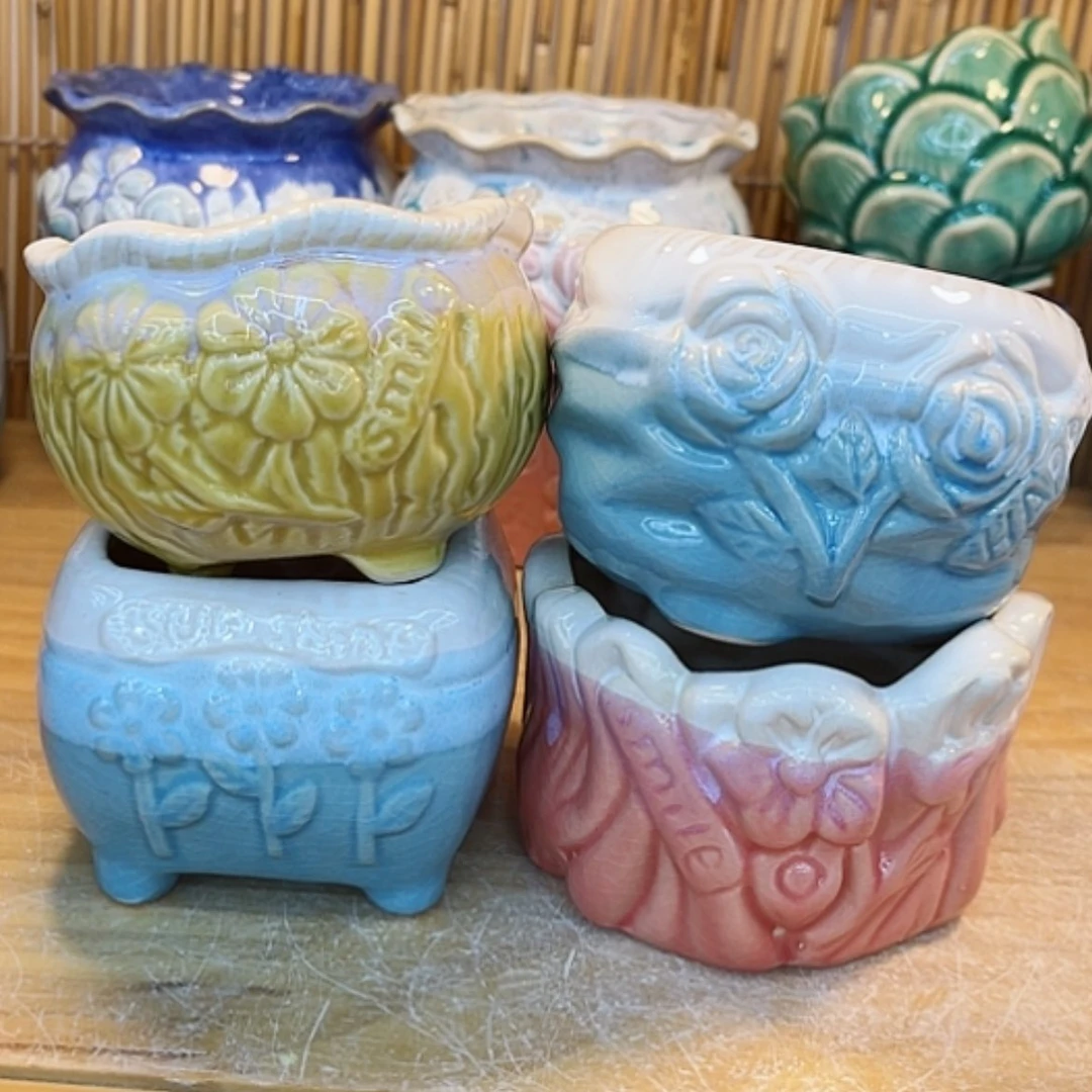 【闪购商品】陶瓷花盆