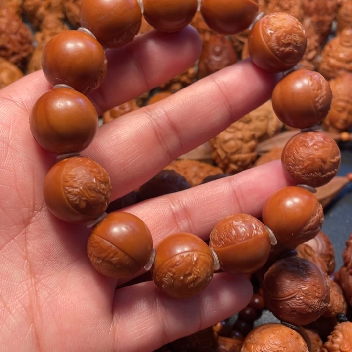 【闪购商品】橄榄核手串/手链锦绣山河。