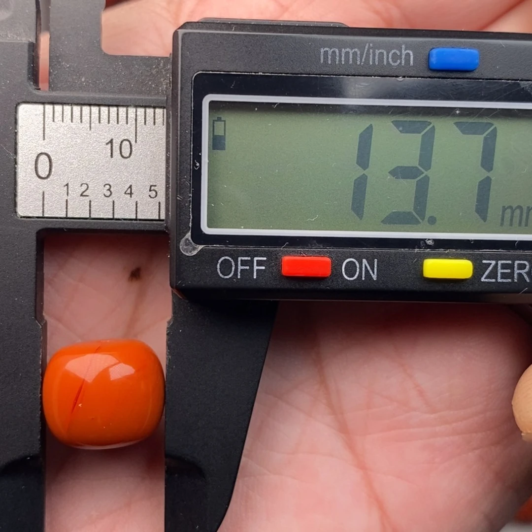 南红玛瑙配饰未镶嵌静***福微瑕