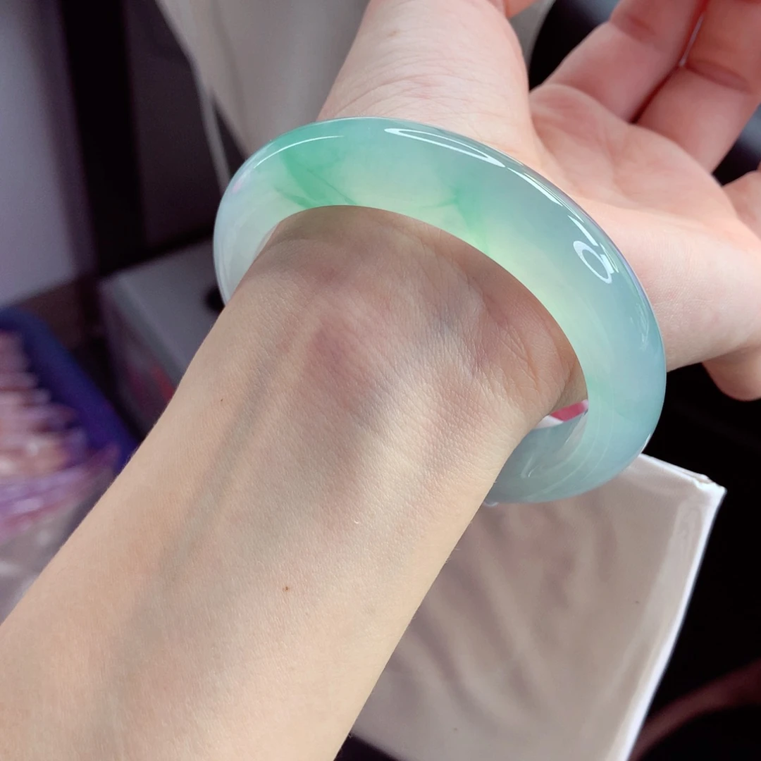 未镶嵌手镯翡翠9912清风竹影