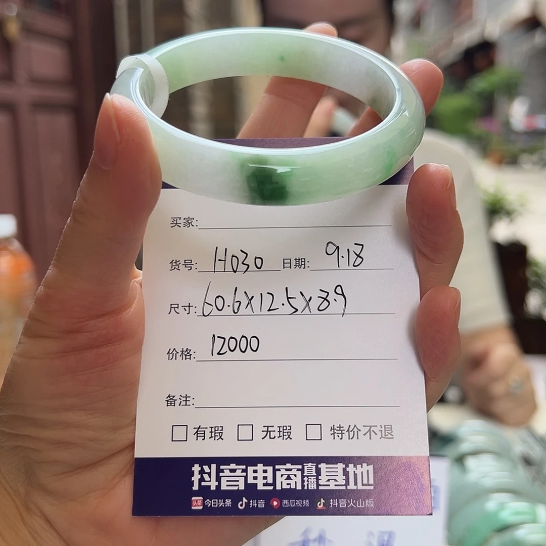 未镶嵌手镯翡翠天然翡翠手镯