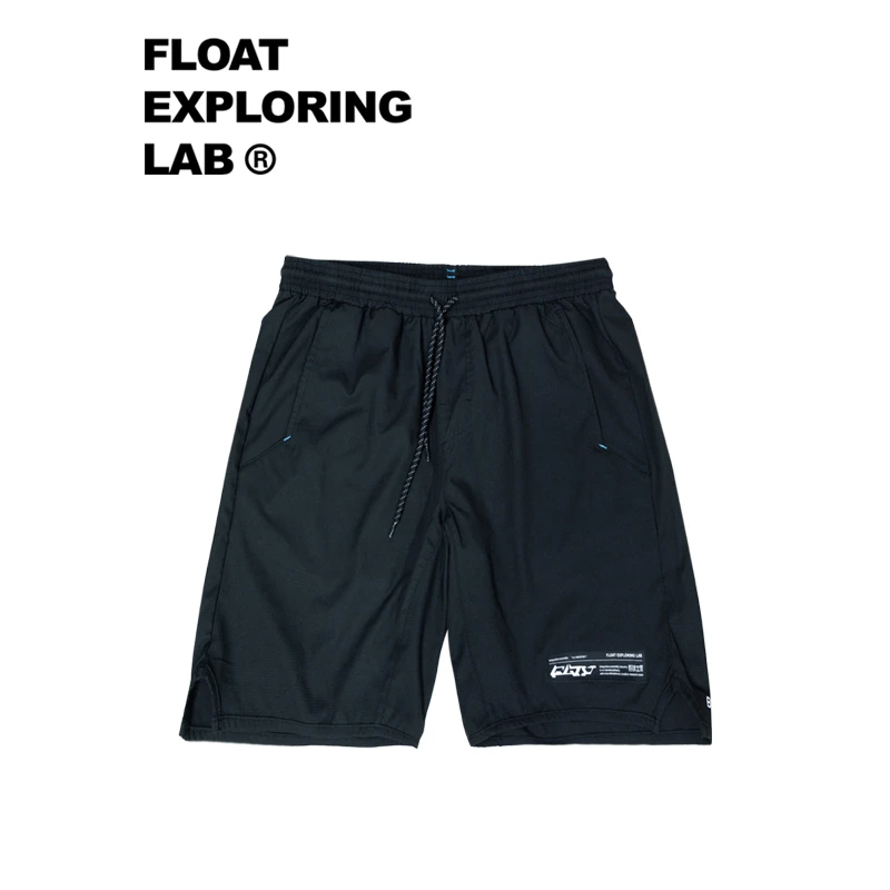 FLOAT 格仔暗纹速干运动短裤