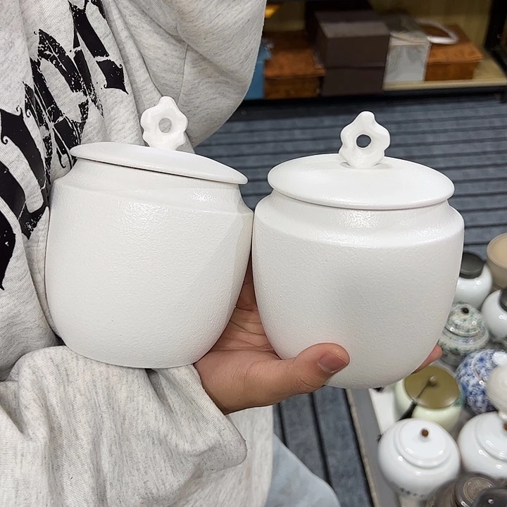 茶叶罐陶瓷家用储物罐瑕疵福利品介意勿拍