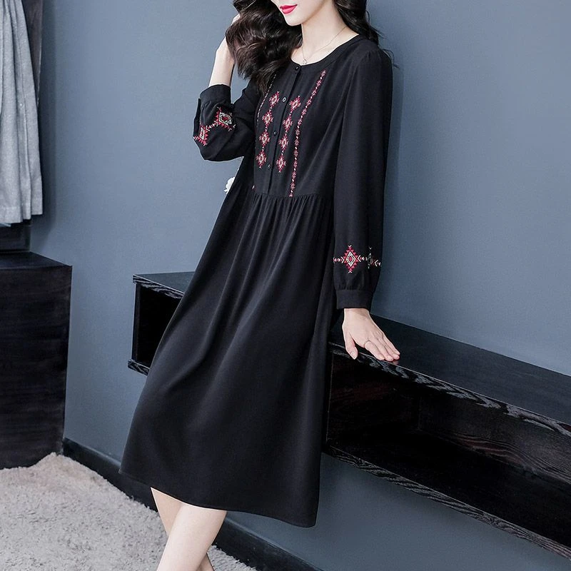 民族风连衣裙229698