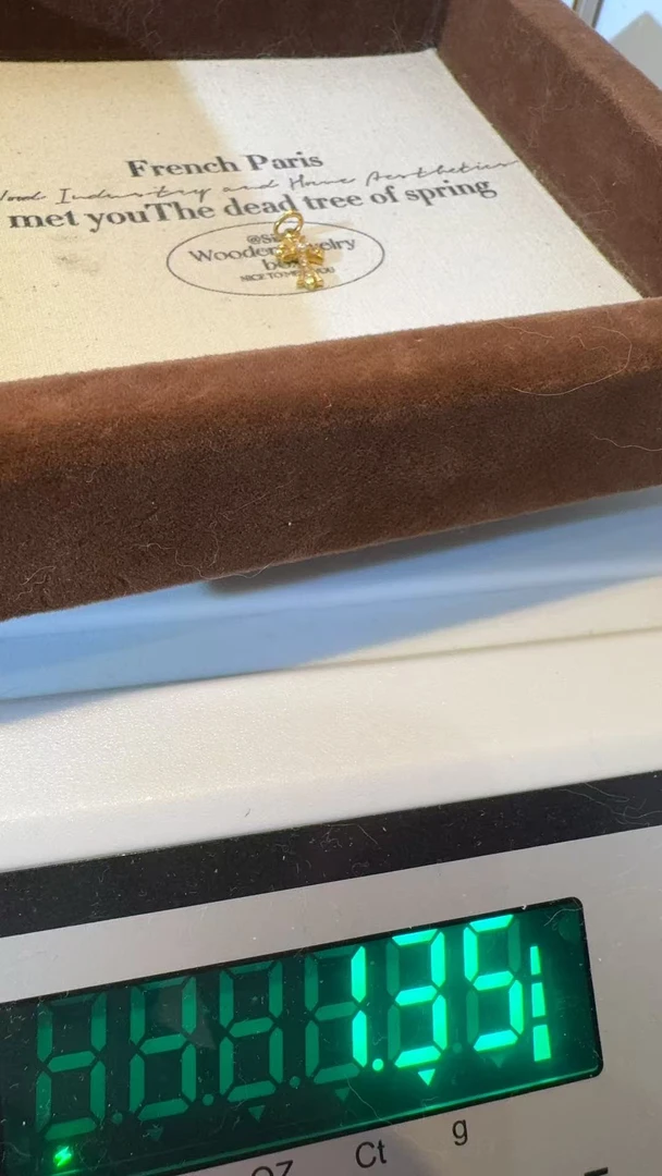 足金精品工艺吊坠