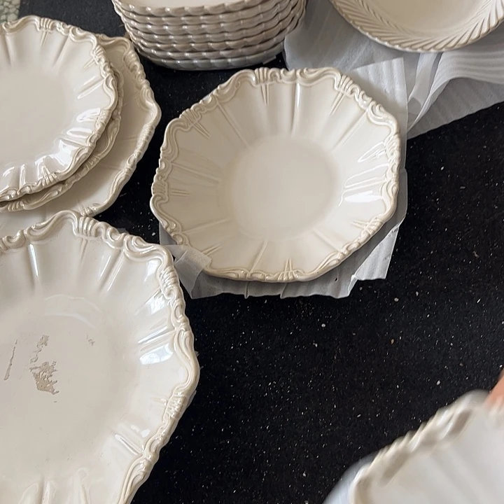 瓷片默认瑕疵商品洛可可深