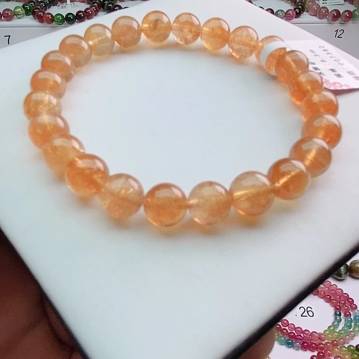 碧玺手链未镶嵌28号