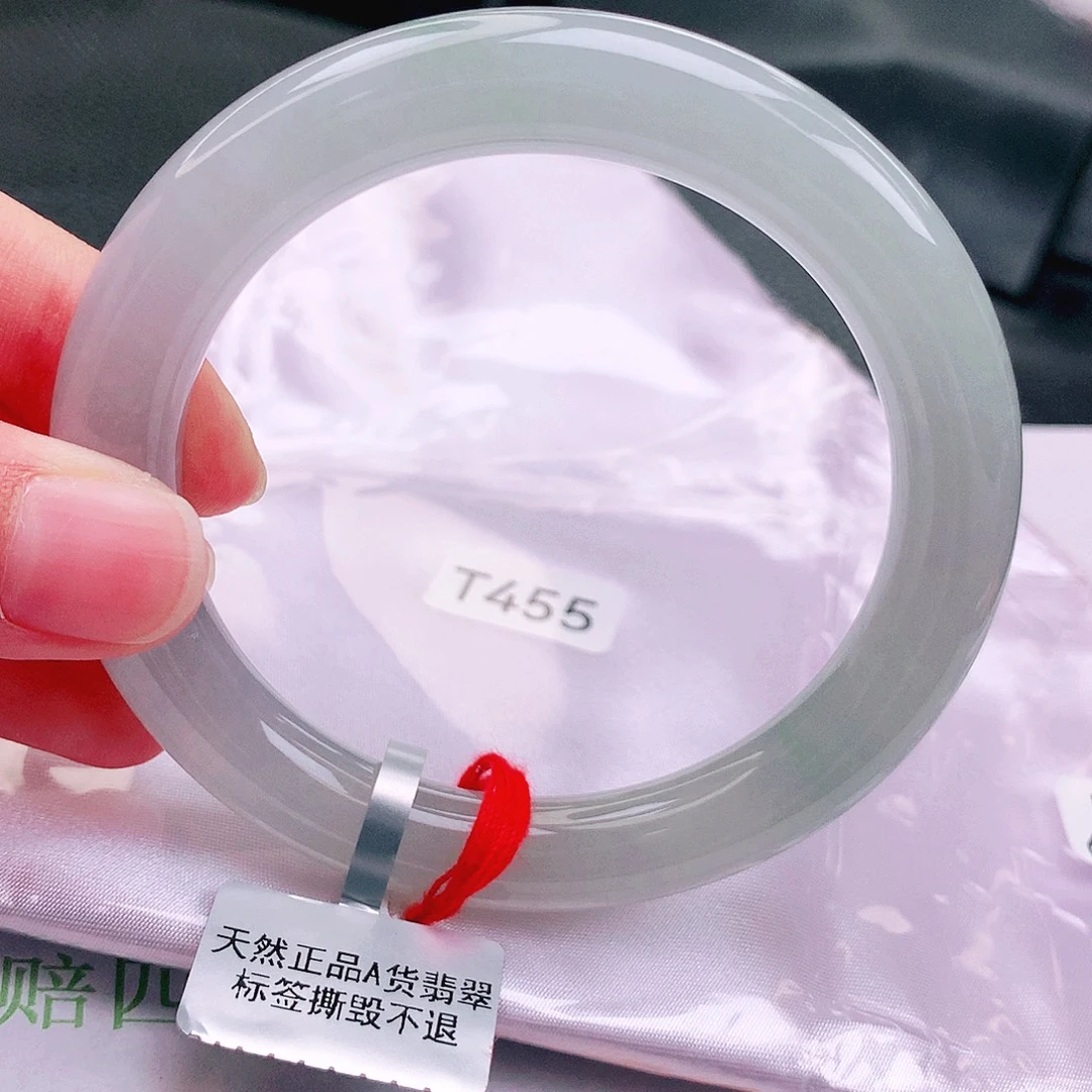 翡翠未镶嵌手镯缅甸天然a货翡翠手镯