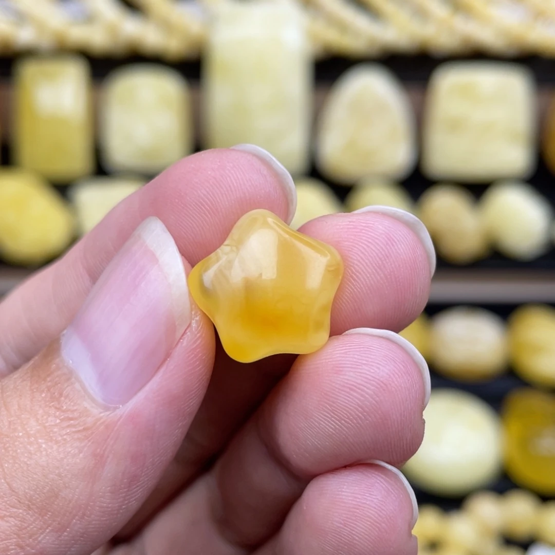 裸石琥珀未镶嵌琥珀蜜蜡