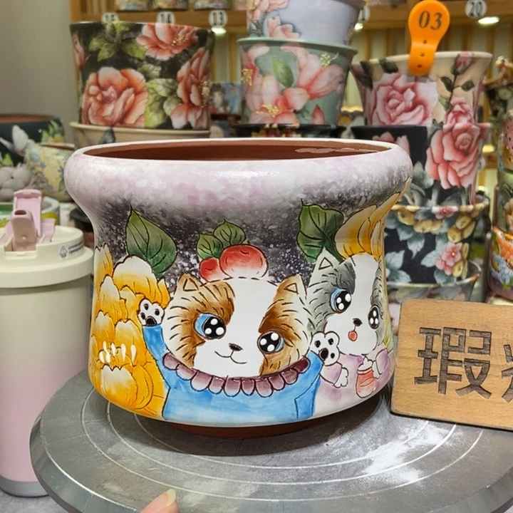 景德镇艺术手绘作品