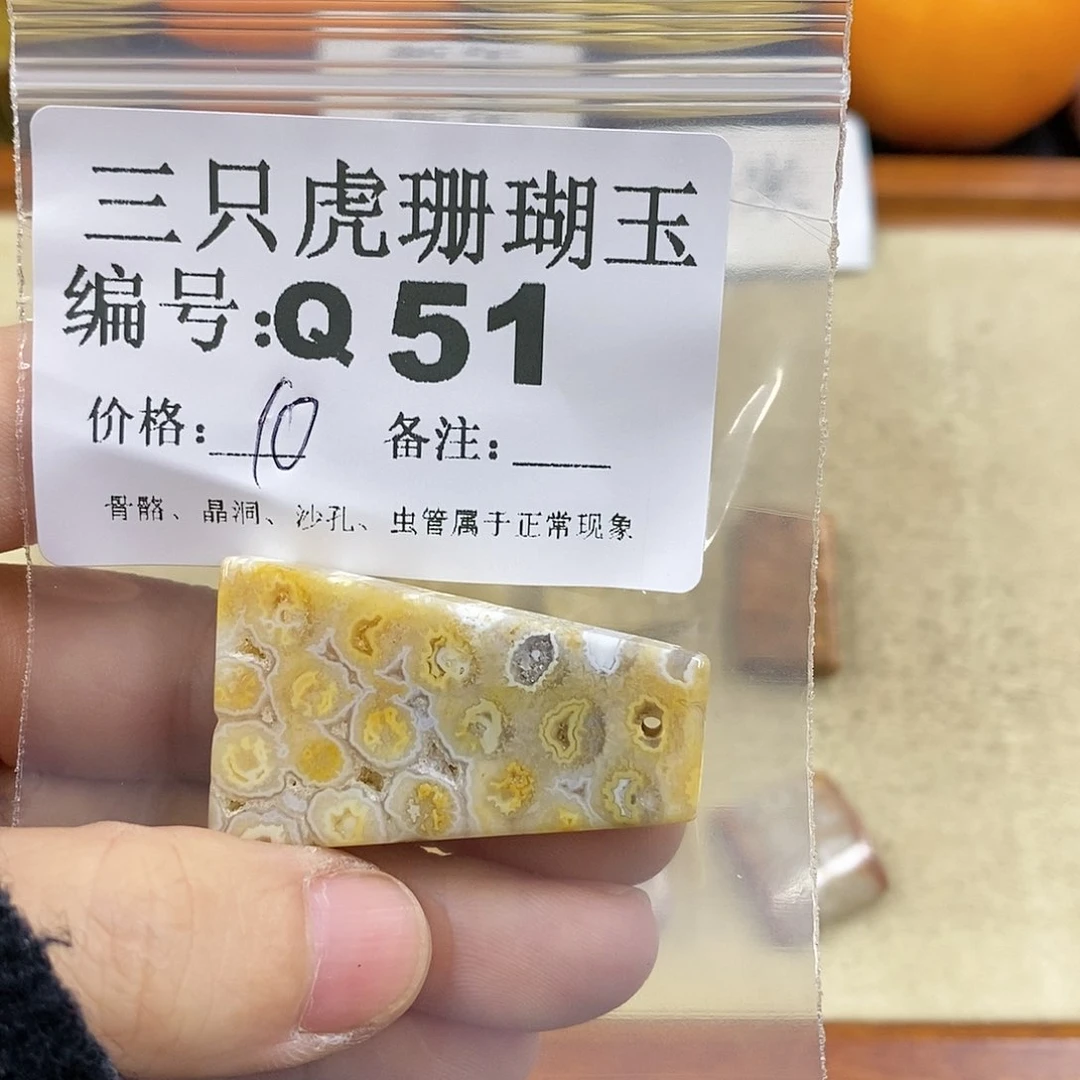 硅化珊瑚（珊瑚玉）1未镶嵌莲