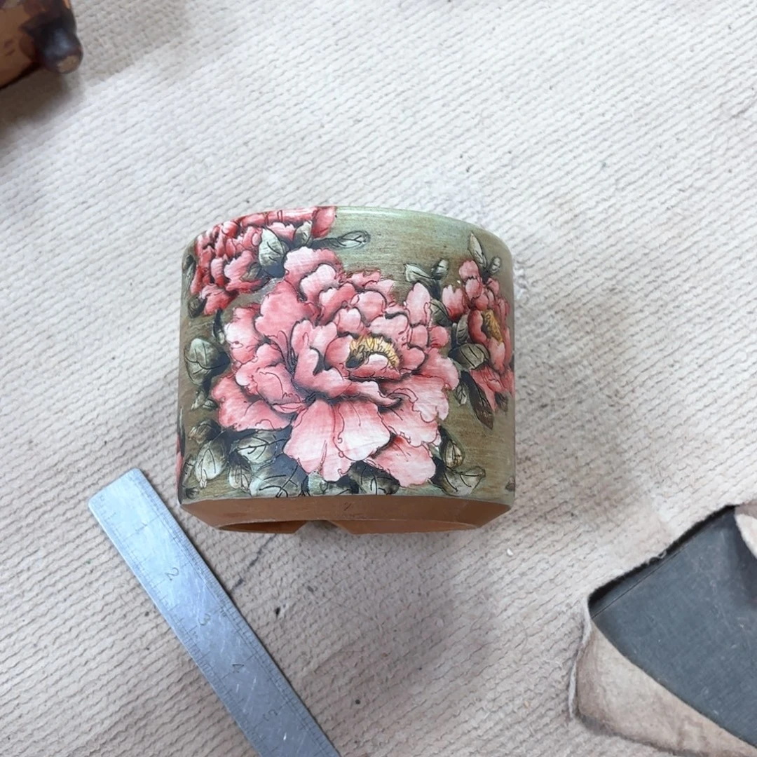 阿***玲紫砂花盆陶瓷多肉花盆精品