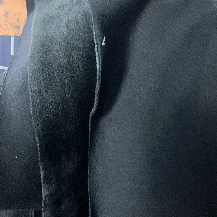 黑色一体绒保暖2米