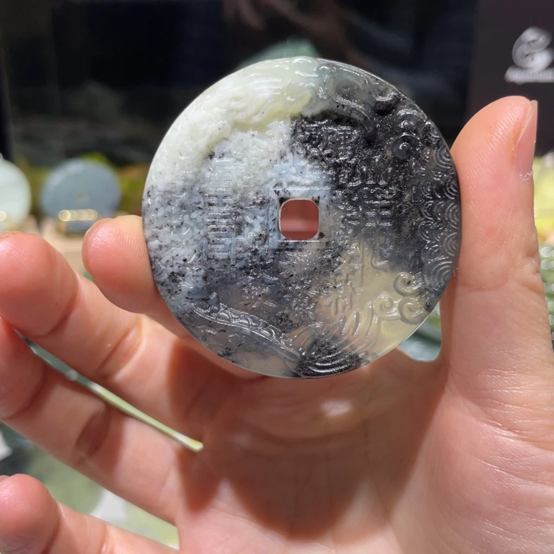 岫玉未镶嵌颈饰颈饰5