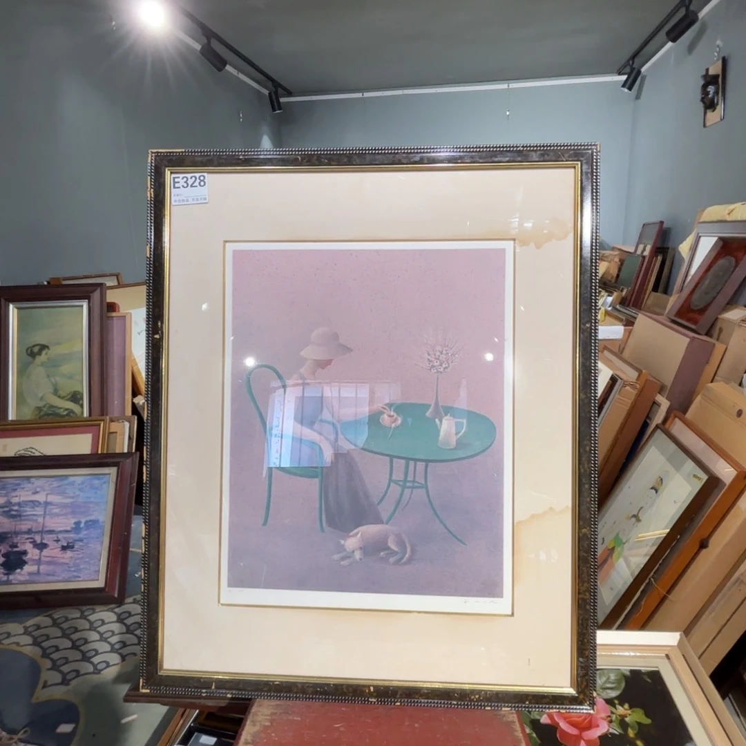 版画意**水框画工艺品E328