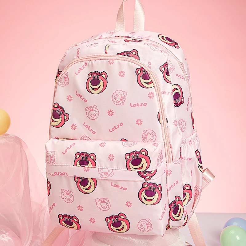 学生大容量时尚百搭卡通潮流可爱印花小众高颜值双肩包书包