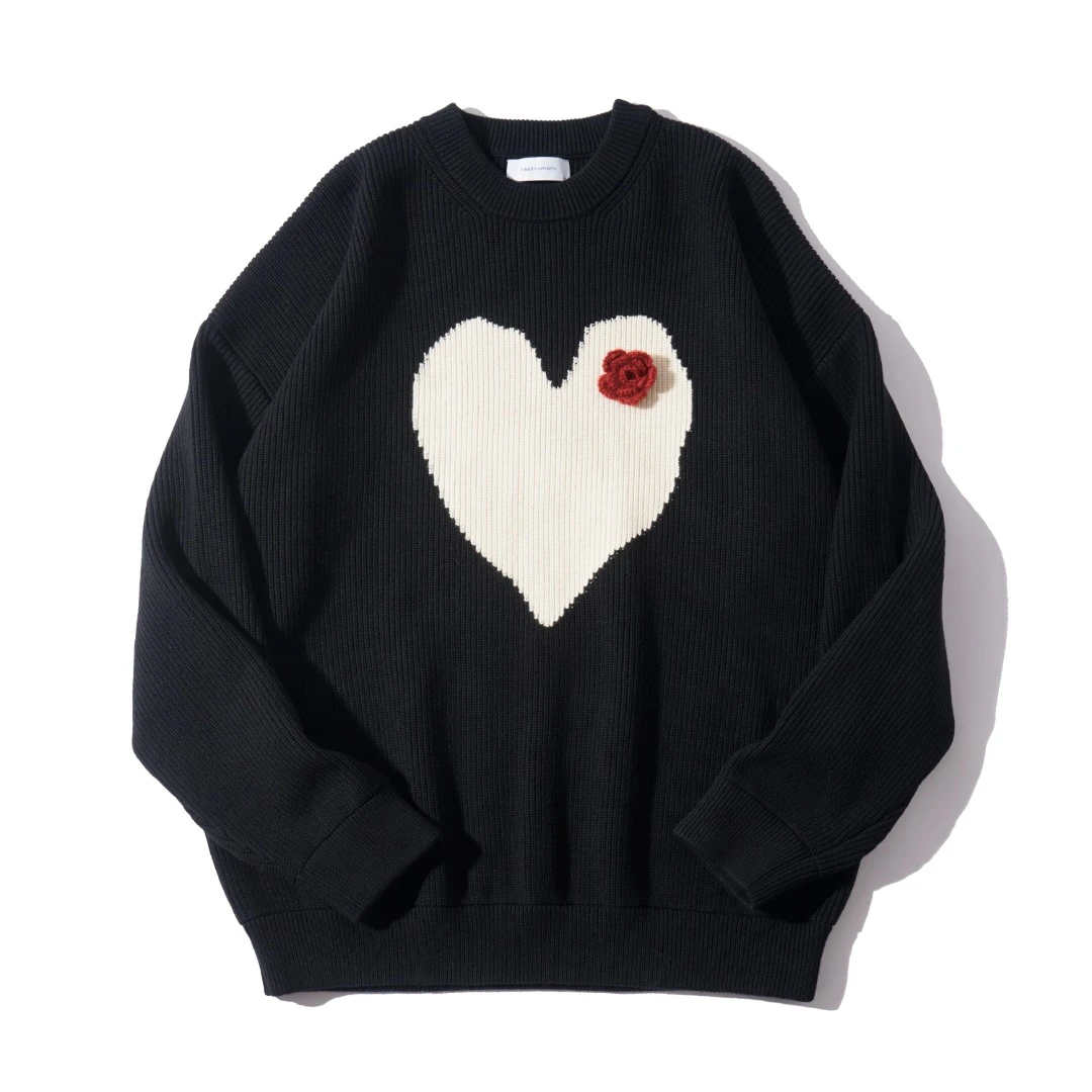 复古时装感宽松毛衣 8350