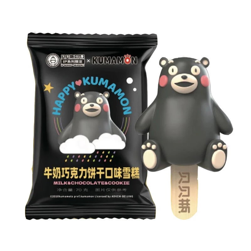 贝贝瓶熊本熊牛奶巧克力饼干口味