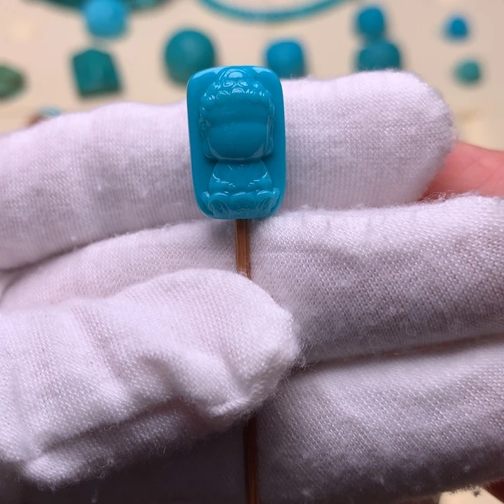 绿松石宝宝佛17未镶嵌