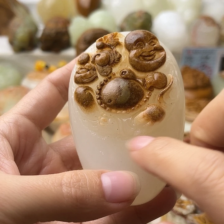 石材古青石不退换佛微瑕