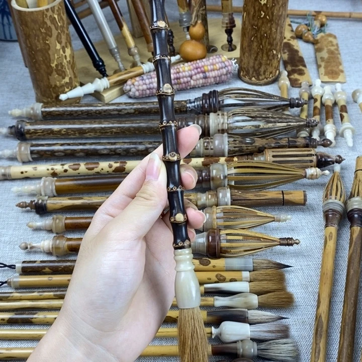紫竹杆中大楷狼毫
