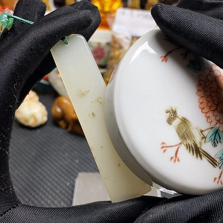 瓷片瓷器瓷片 摆件1个