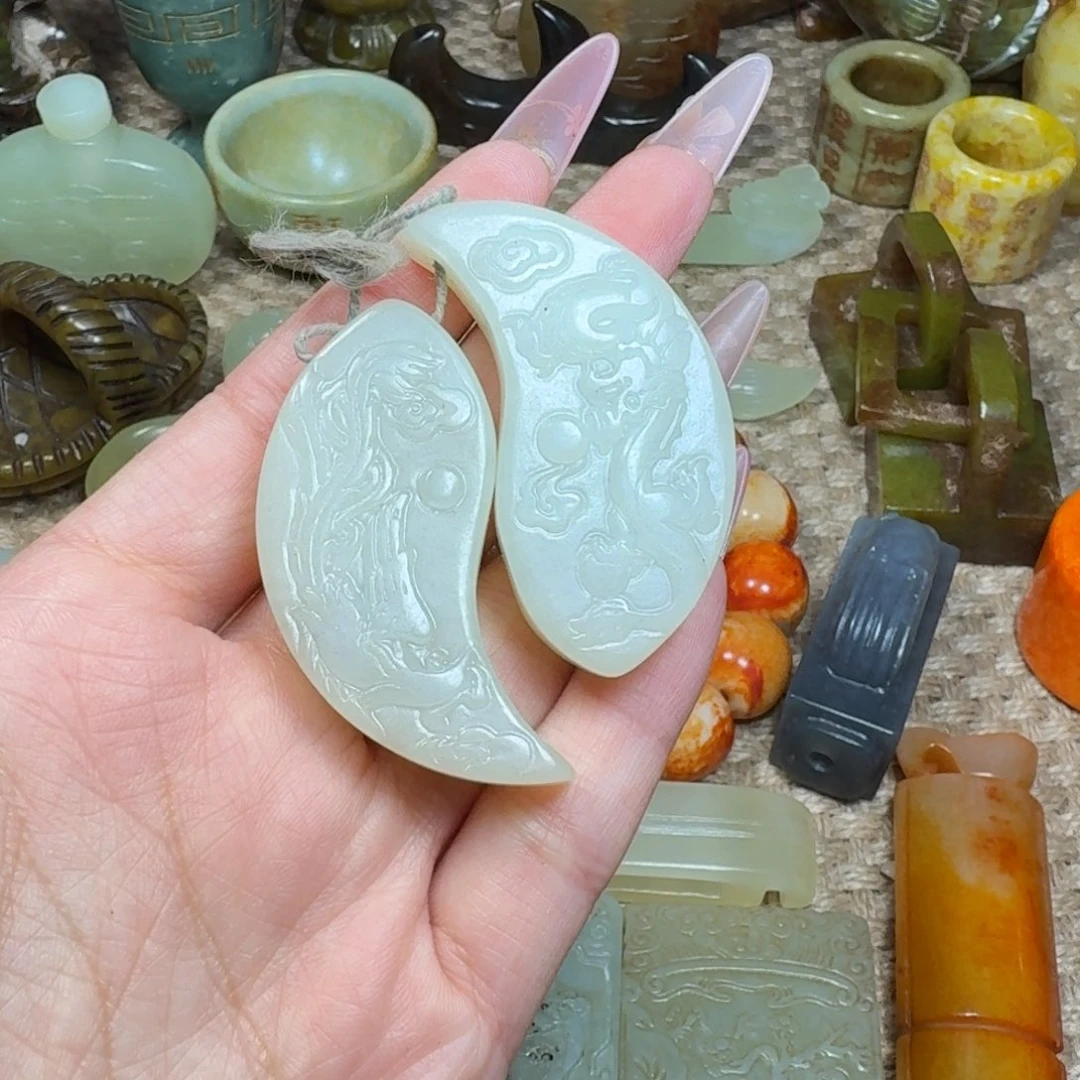 吊坠白玉菩提挂件